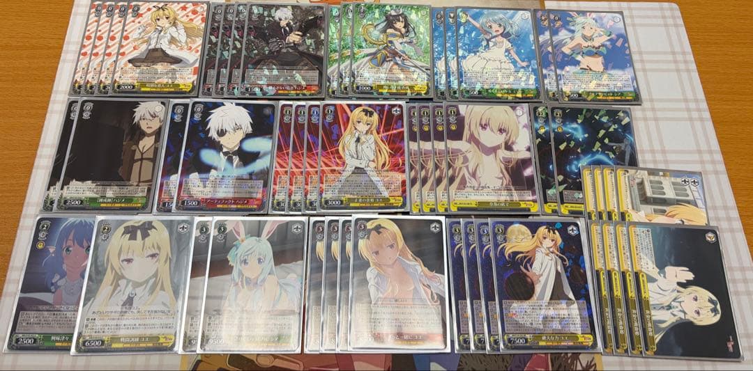 ヴァイスシュヴァルツ　ありふれた職業で世界最強　デッキ　おまけパーツ付き