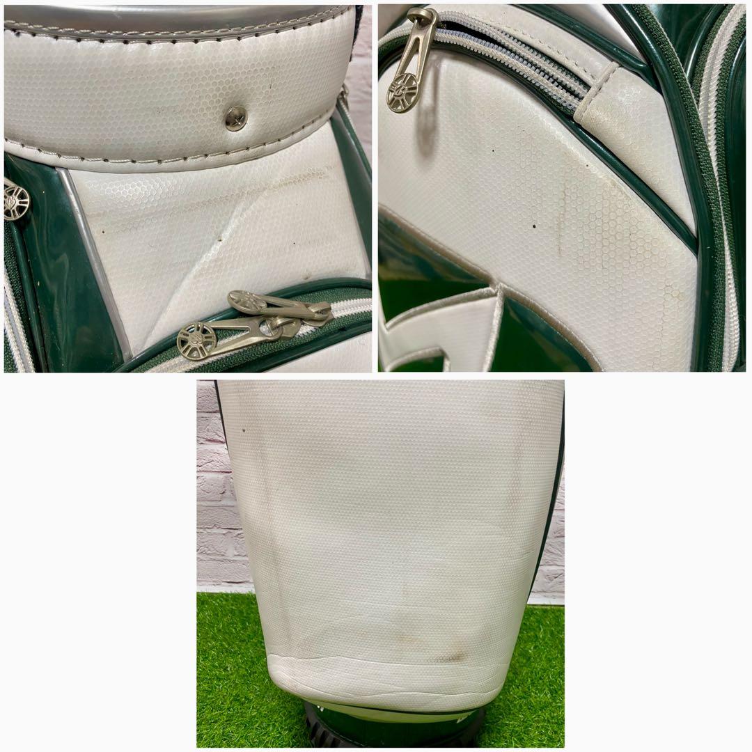 ブリヂストン TOUR B キャディバッグ ゴルフ 白 ホワイト グリーン