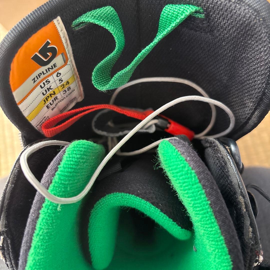 バートン子供用ブーツ　ZIP LINE 24 kids youth