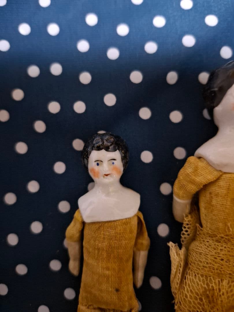 アンティーク★チャイナヘッドドール★ビスクドール★3点セット★アンティーク雑貨