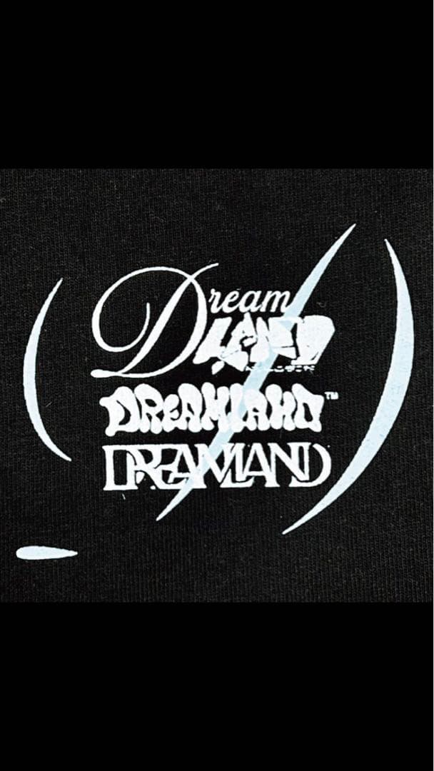 Dreamland 長袖Tシャツ 黒/グレー XL