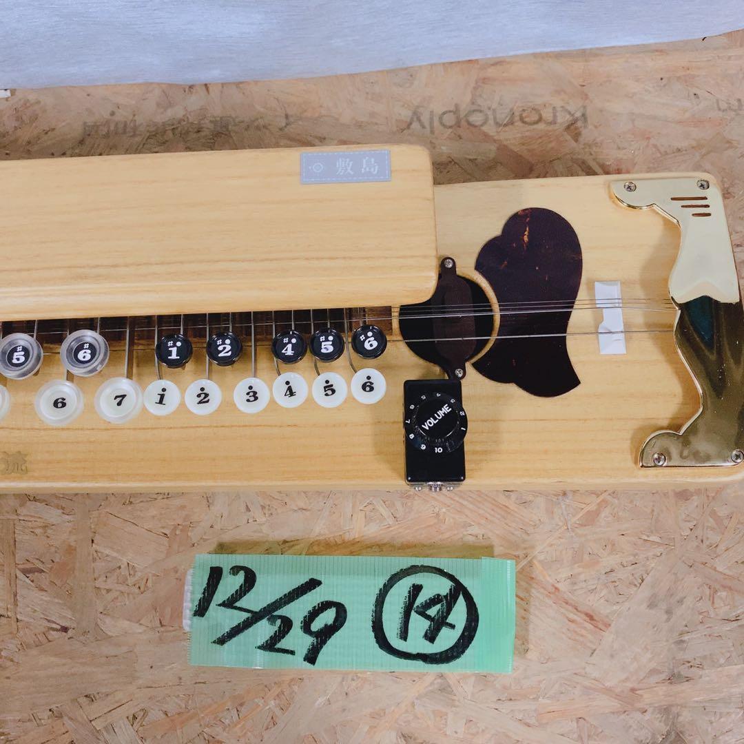 大正琴 電気大正琴 琴伝流 和楽器 ケース付き ボリューム付き 弦楽器