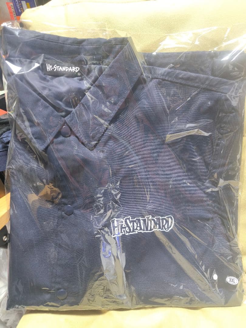 XXL HS LOGO COACH JACKET (NAVY)　コーチジャケット