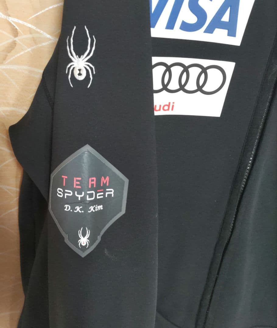 美良品 SPYDER スパイダー U.S.SKI TEAM パーカージャケット