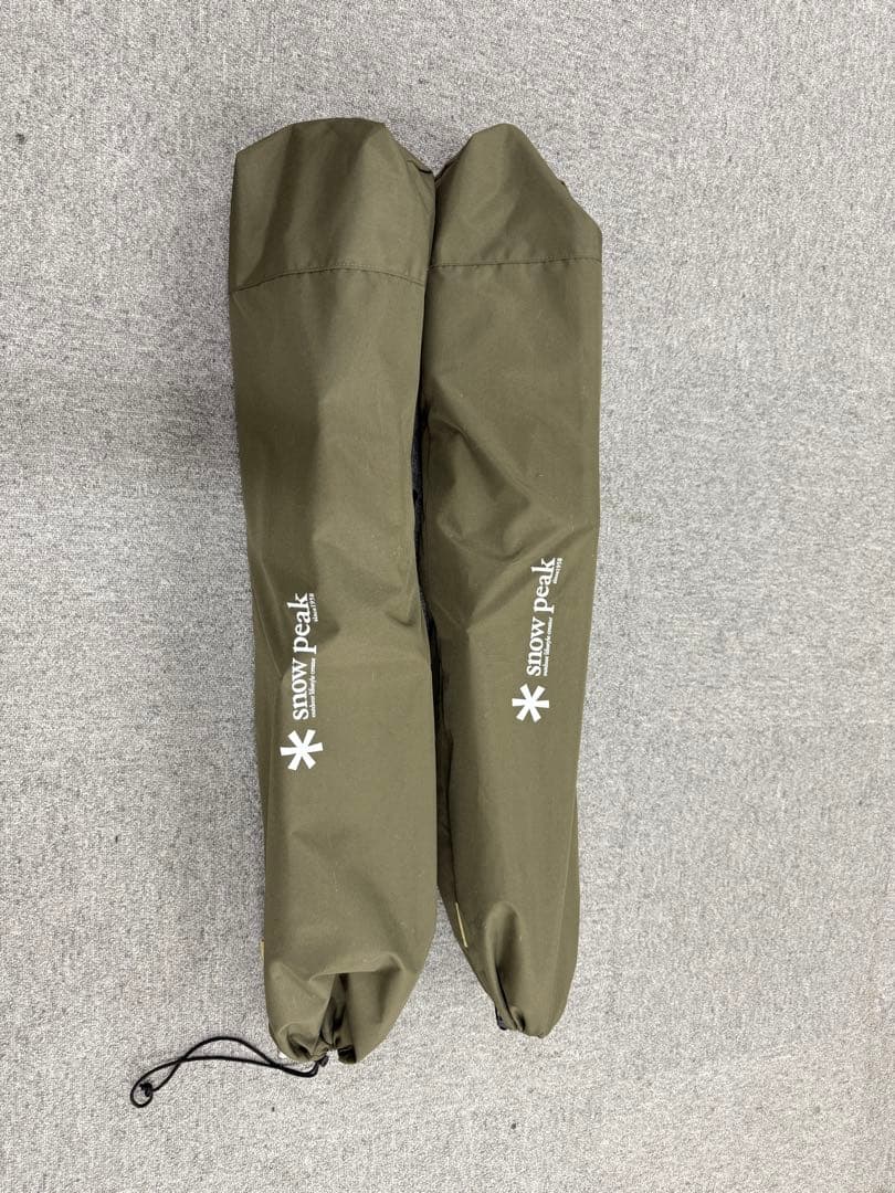  PEAK ローチェア 30 カーキ 2脚セット カバー付き