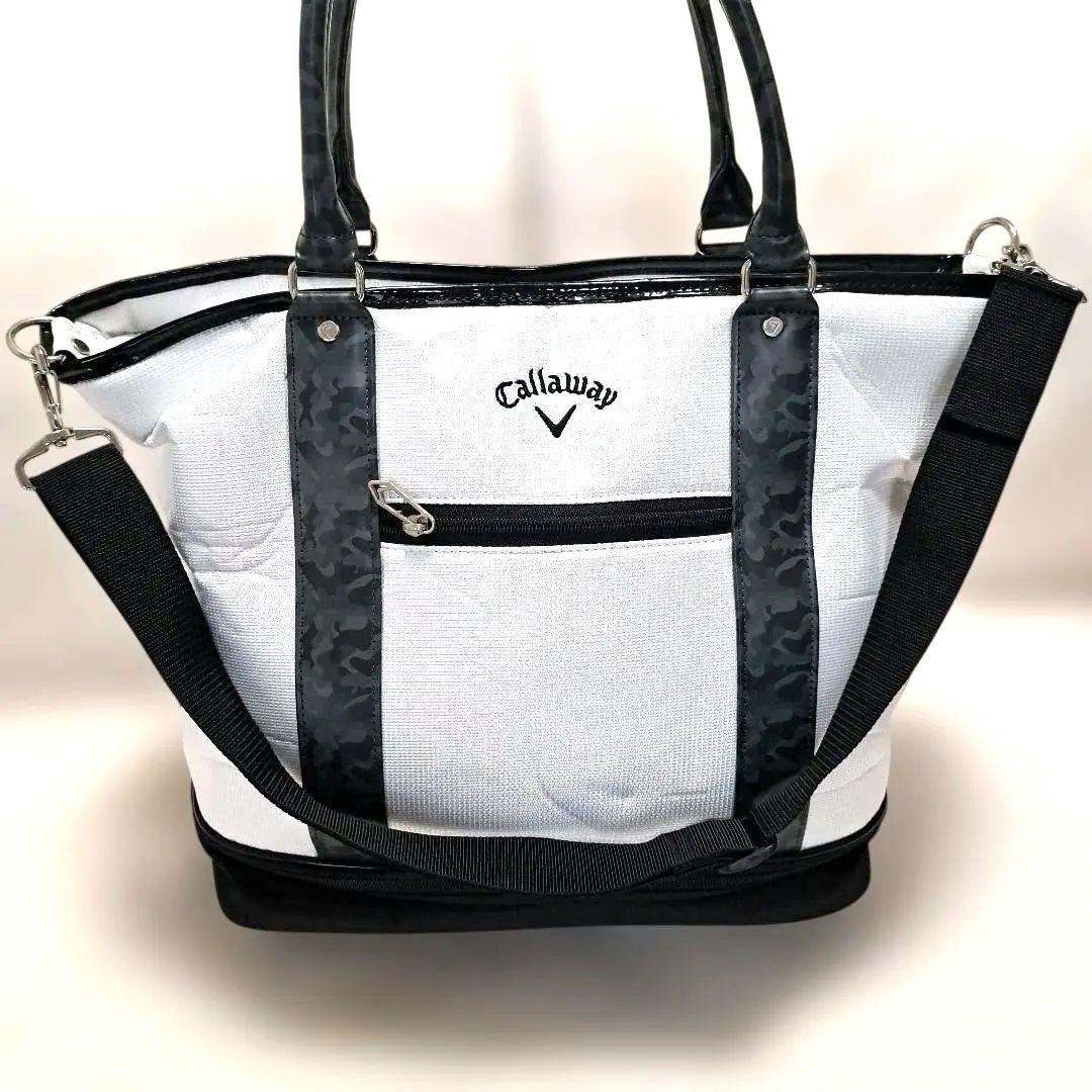 【極美品】キャロウェイ Callaway ボストンバッグ 17JM ホワイト