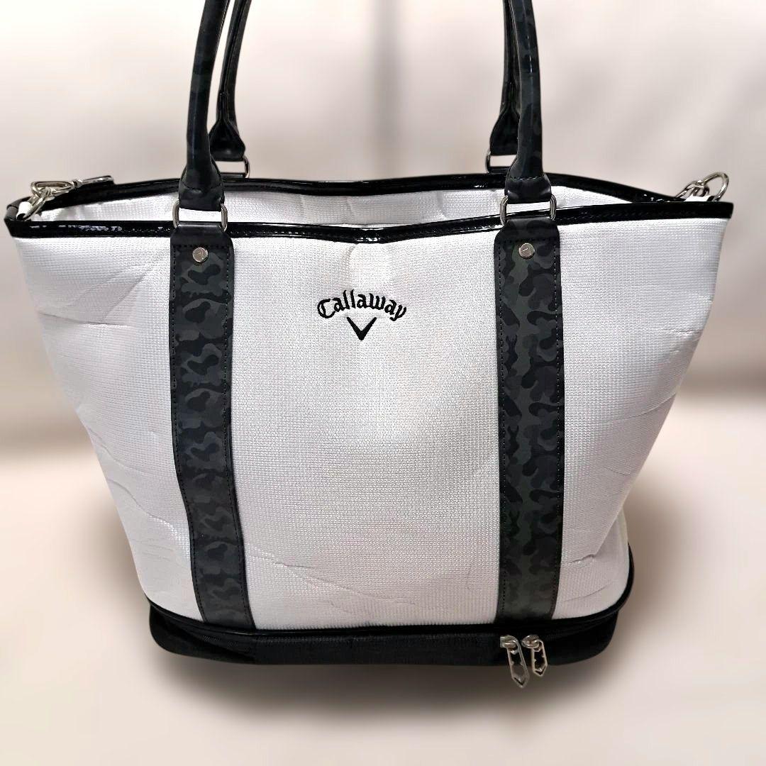 【極美品】キャロウェイ Callaway ボストンバッグ 17JM ホワイト
