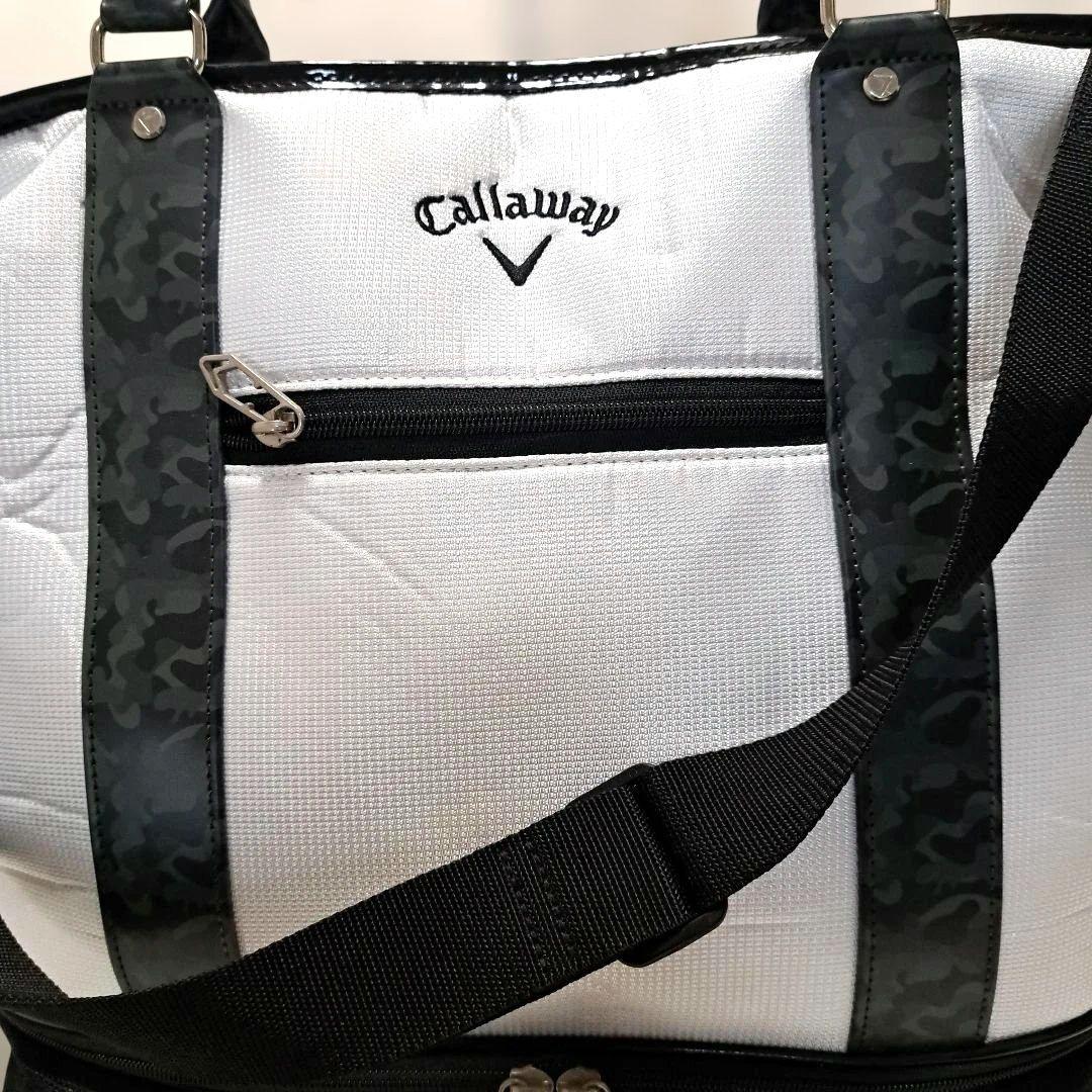 【極美品】キャロウェイ Callaway ボストンバッグ 17JM ホワイト