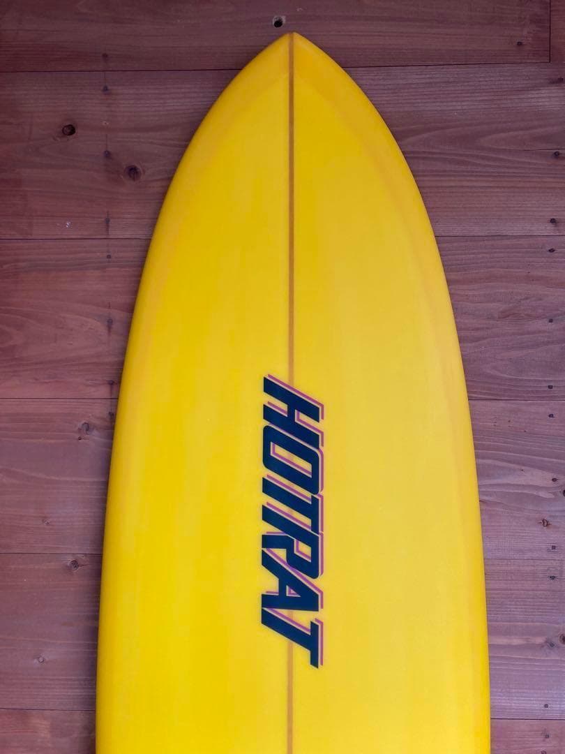 HOTRAT 7'0 ミッドレングス シングルフィン サーフボード　ボラン巻き