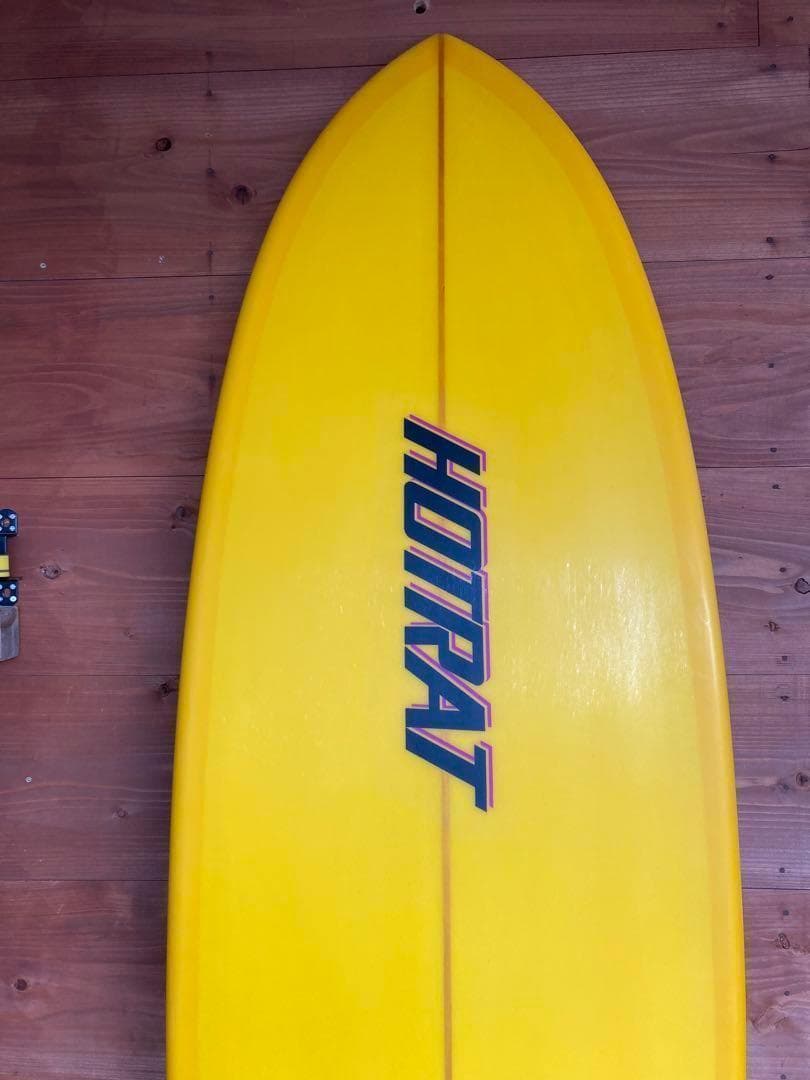 HOTRAT 7'0 ミッドレングス シングルフィン サーフボード　ボラン巻き