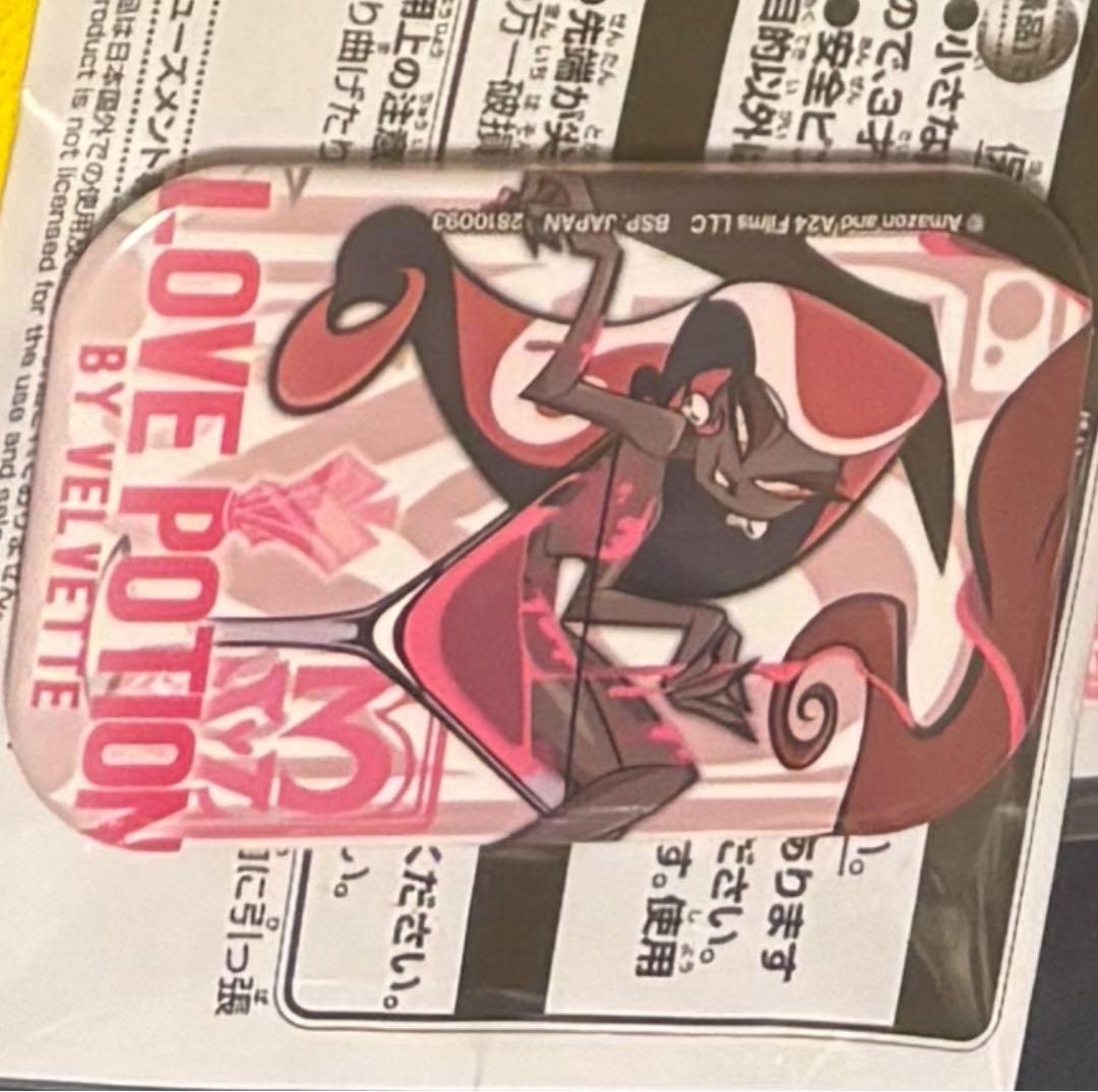 VELVETTE ハズビンホテル 缶バッジ ヴェル