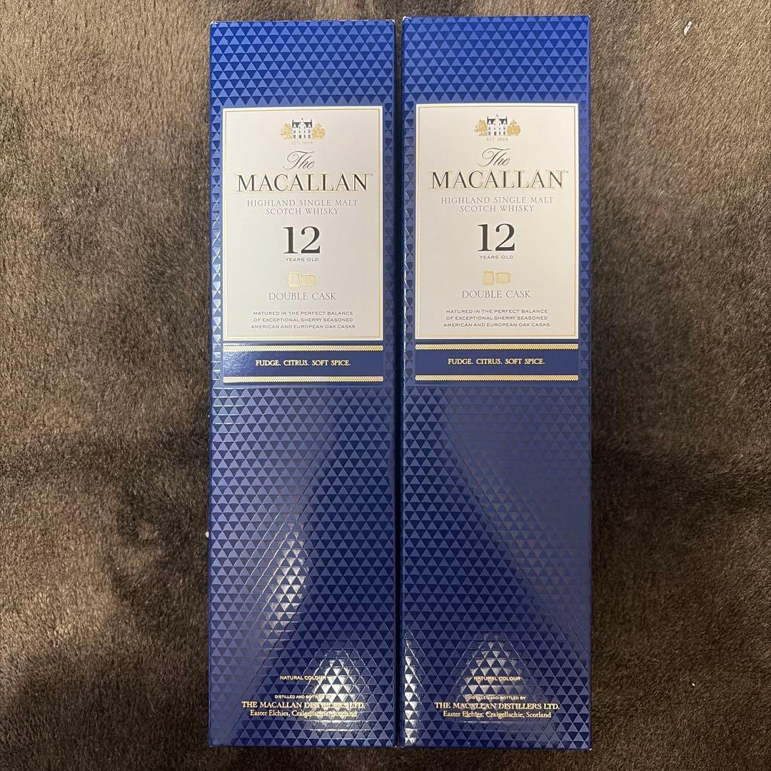 ザ・マッカラン ダブルカスク12年 2本セット