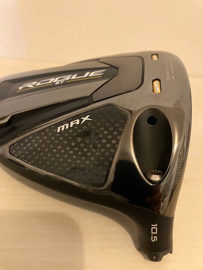 【美品】キャロウェイ ローグST MAX 10.5° ヘッドのみ