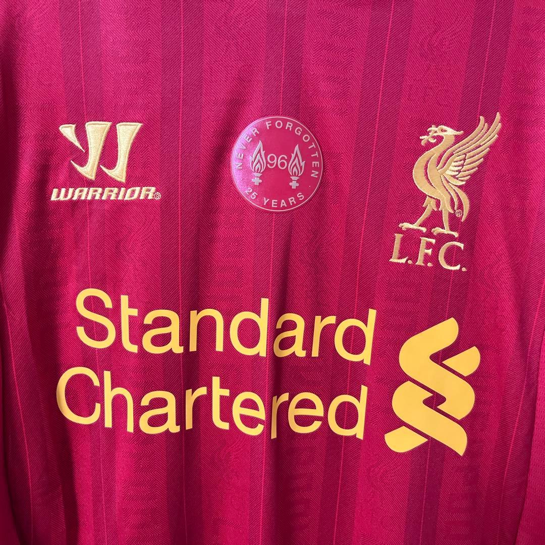 WARRIOR Liverpoolフルパッチレプリカユニフォーム ジェラード