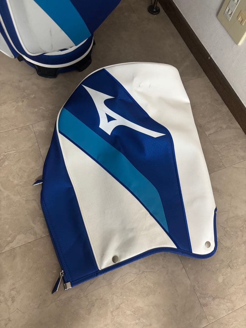 Mizuno キャディバッグ 青白