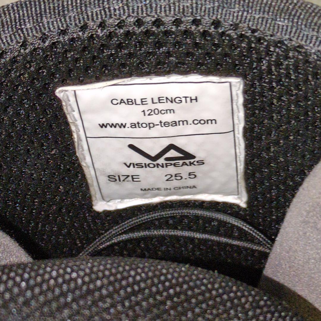 VISIONPEAKS スノーボードブーツ 25.5cm BOA式 ブラック