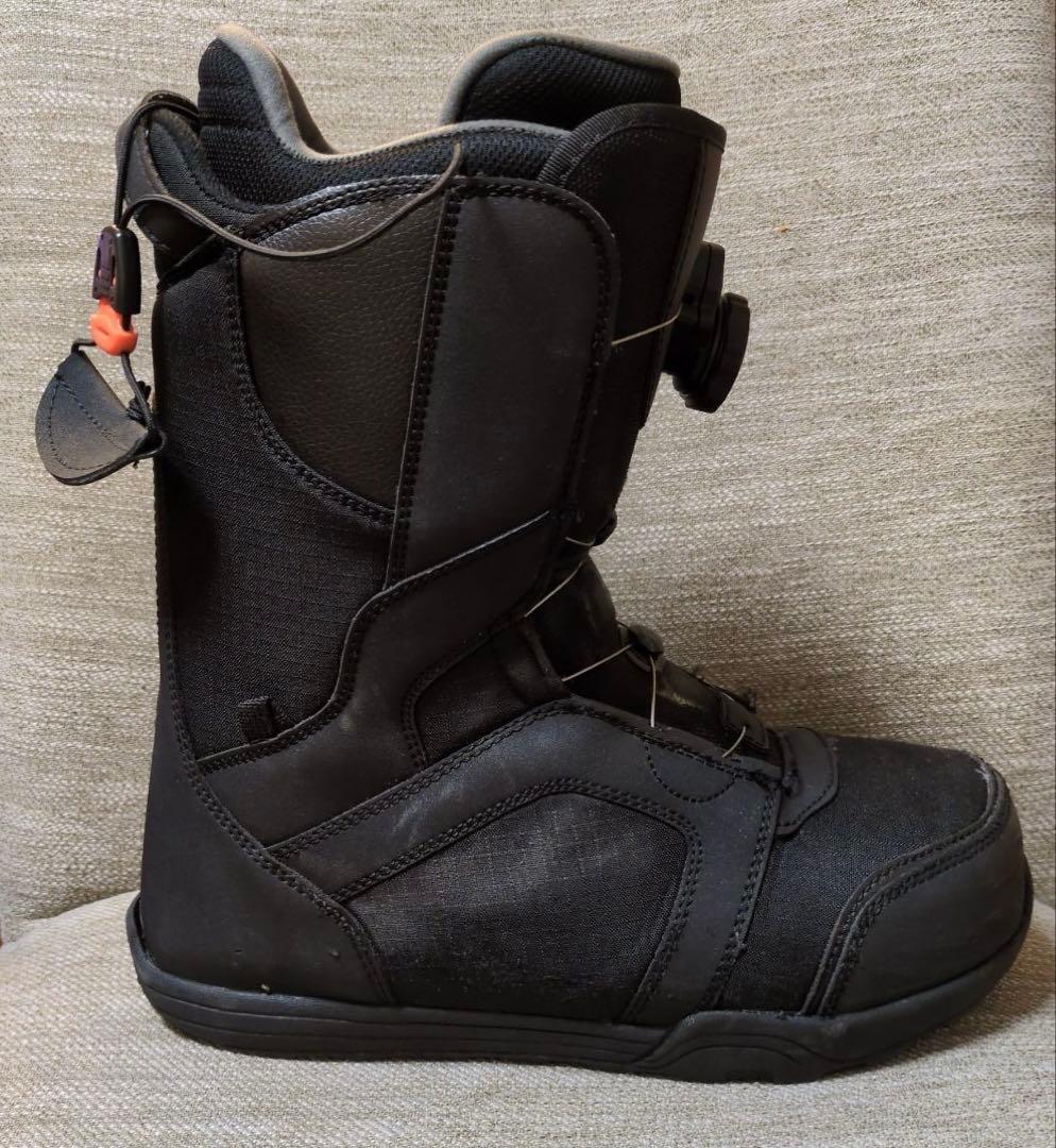 VISIONPEAKS スノーボードブーツ 25.5cm BOA式 ブラック