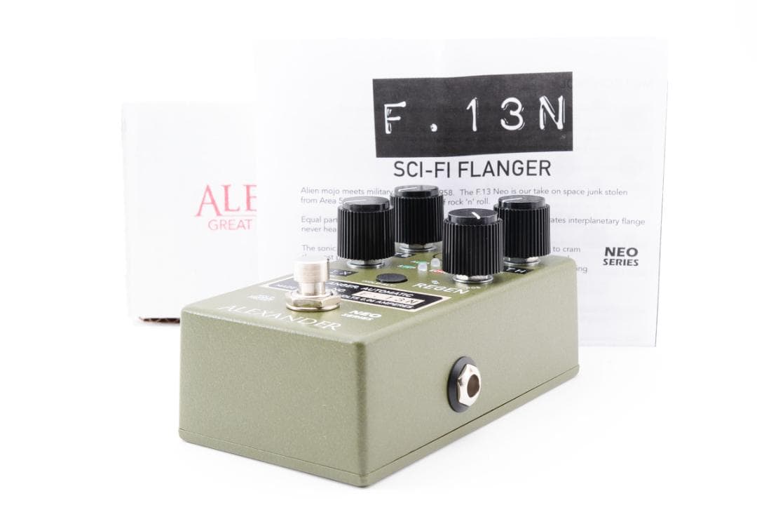 新品 未使用 Alexander Pedals Neo Series F.13