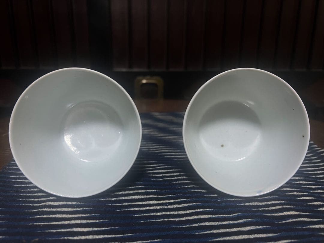 古伊万里　蕎麦猪口　2個