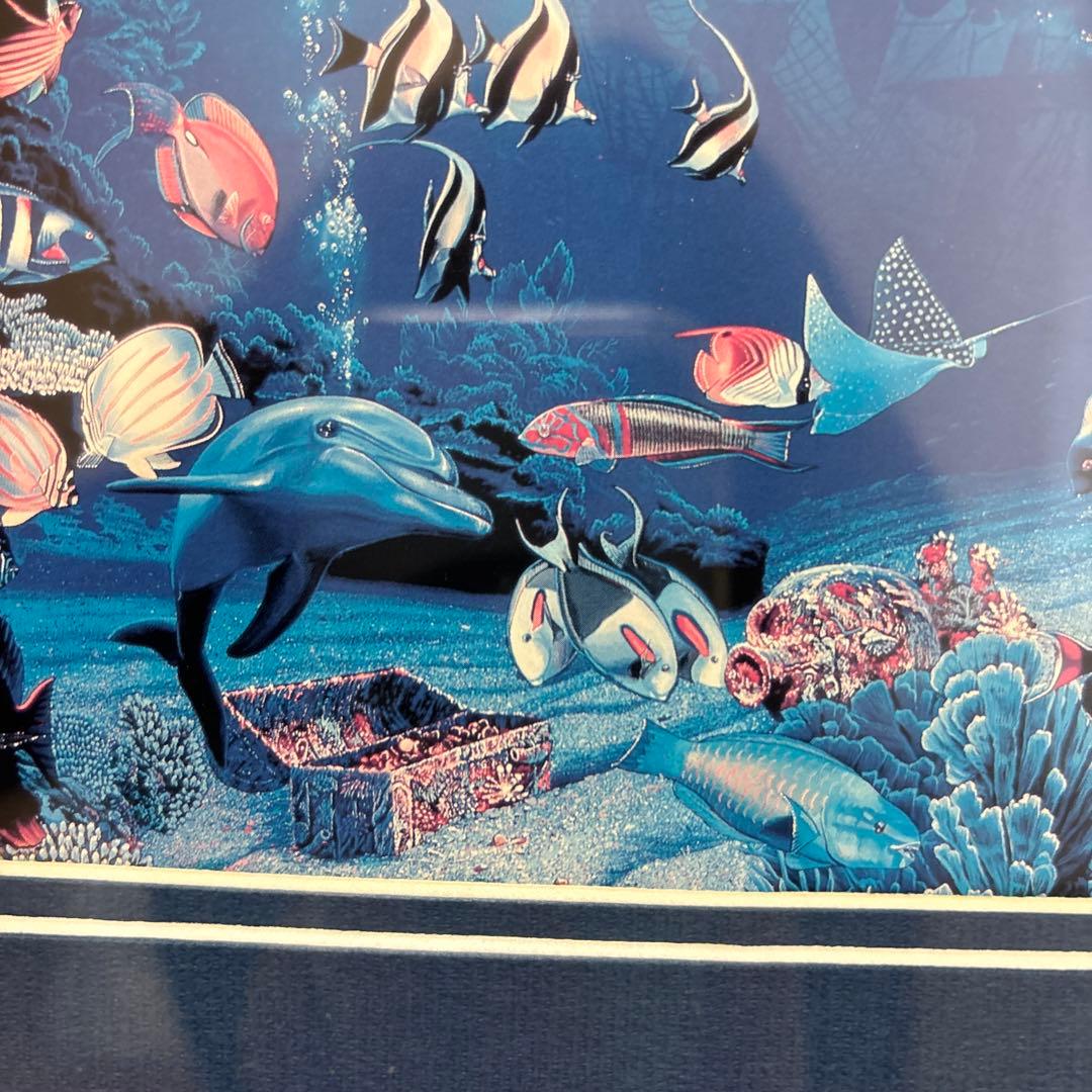 ラッセン　アイランドトレジャーズ　沈没船　海賊船　パイレーツオブカリビアン　版画