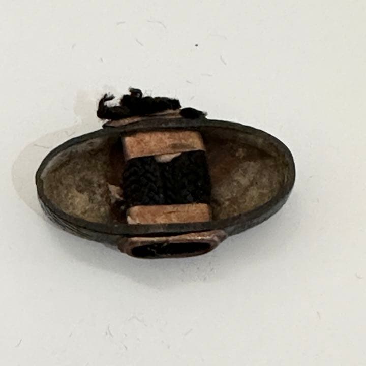 日本刀装具 ⭐︎ 蝶々　短刀拵え　縁頭　縁金　柄頭