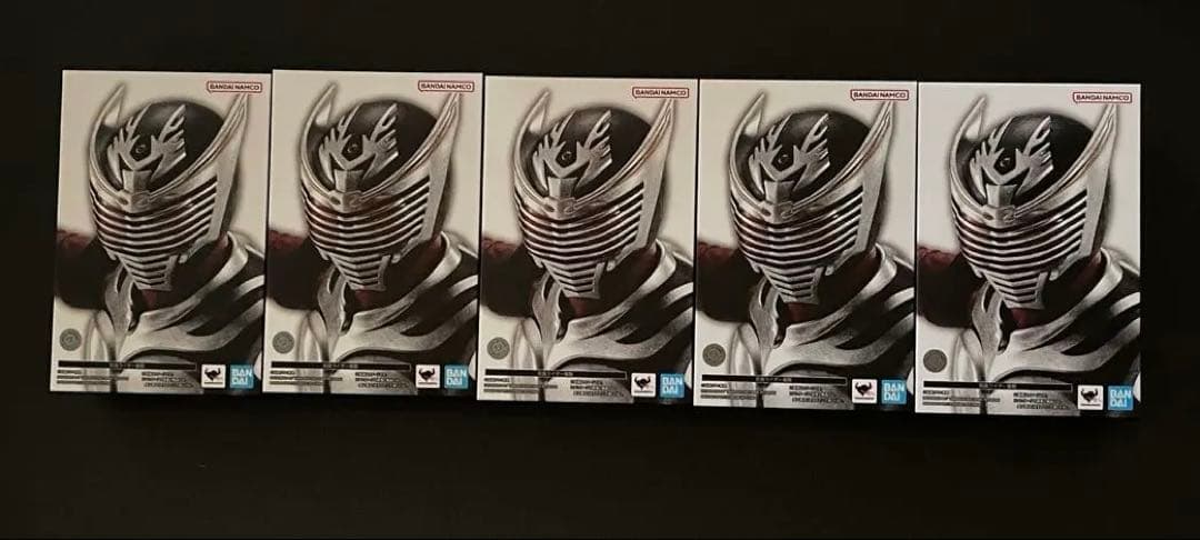 新品　5個セット S.H.Figuarts 真骨彫製法 仮面ライダー龍騎