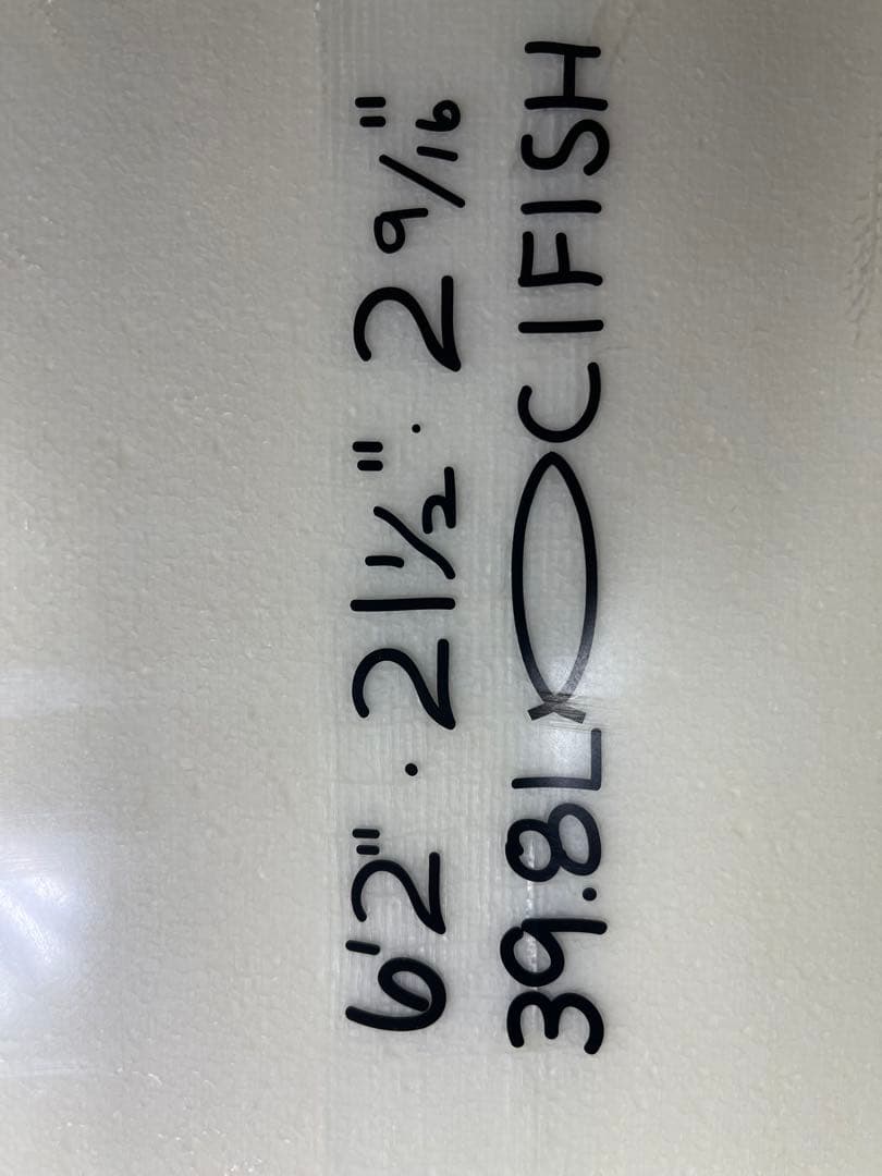 チャネルアイランズ × サンダーボルト CIFISH シーアイフィッシュ 6’2