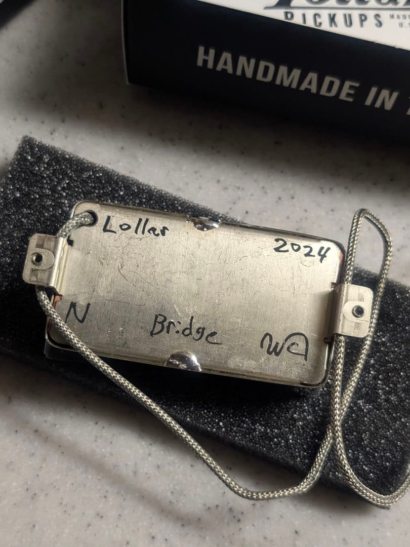 LOLLAR PICKUPS Novel T 未使用品