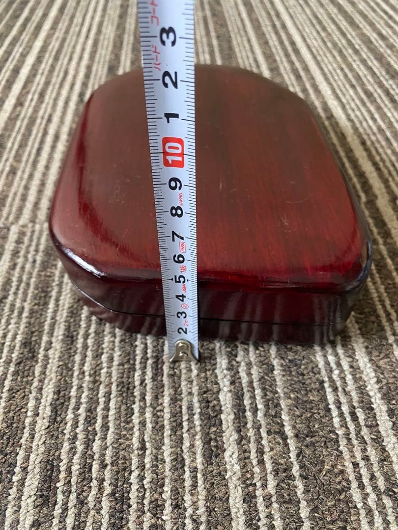 中国古玩　冠羅蕉硯 中国製 書道具 硯 端渓硯 中国美術 木箱