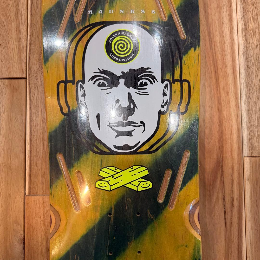新品未使用MADNESS x POLERコラボデッキ 10.インチ