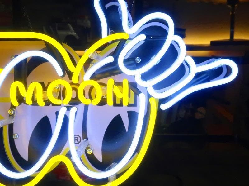 激レア★ムーンアイズ MOON EYES ネオンサイン ガレージング