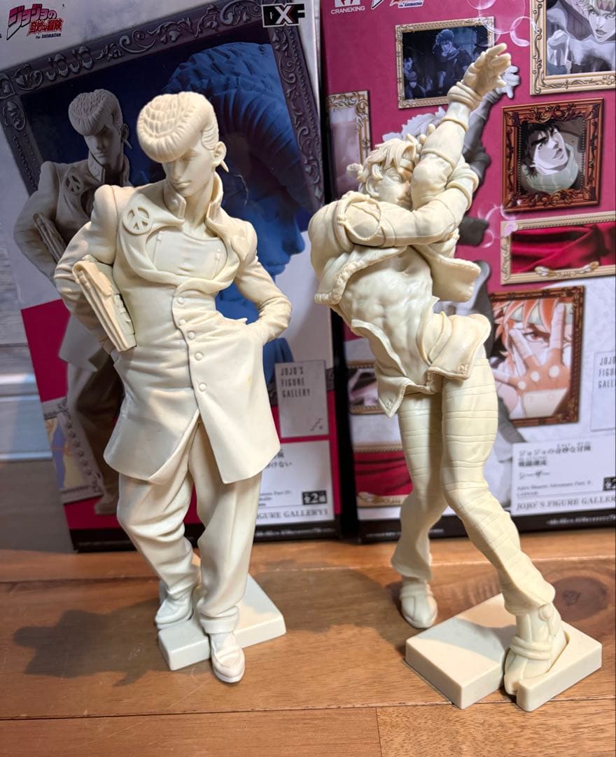 ジョジョの奇妙な冒険 石膏カラー フィギュア 12体セット 一番くじセンチネル