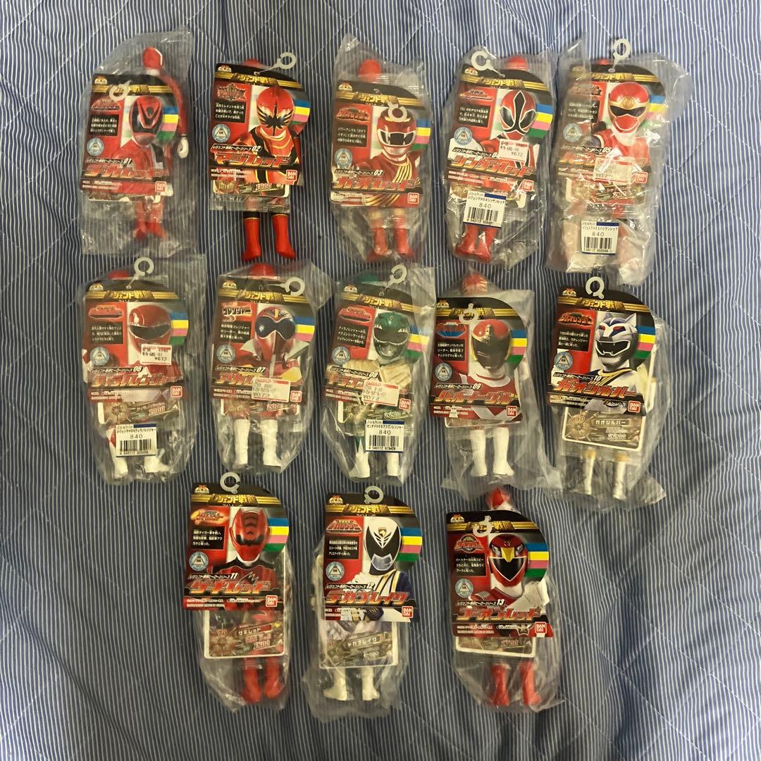 レジェンド戦隊ヒーローシリーズ　ソフビセット