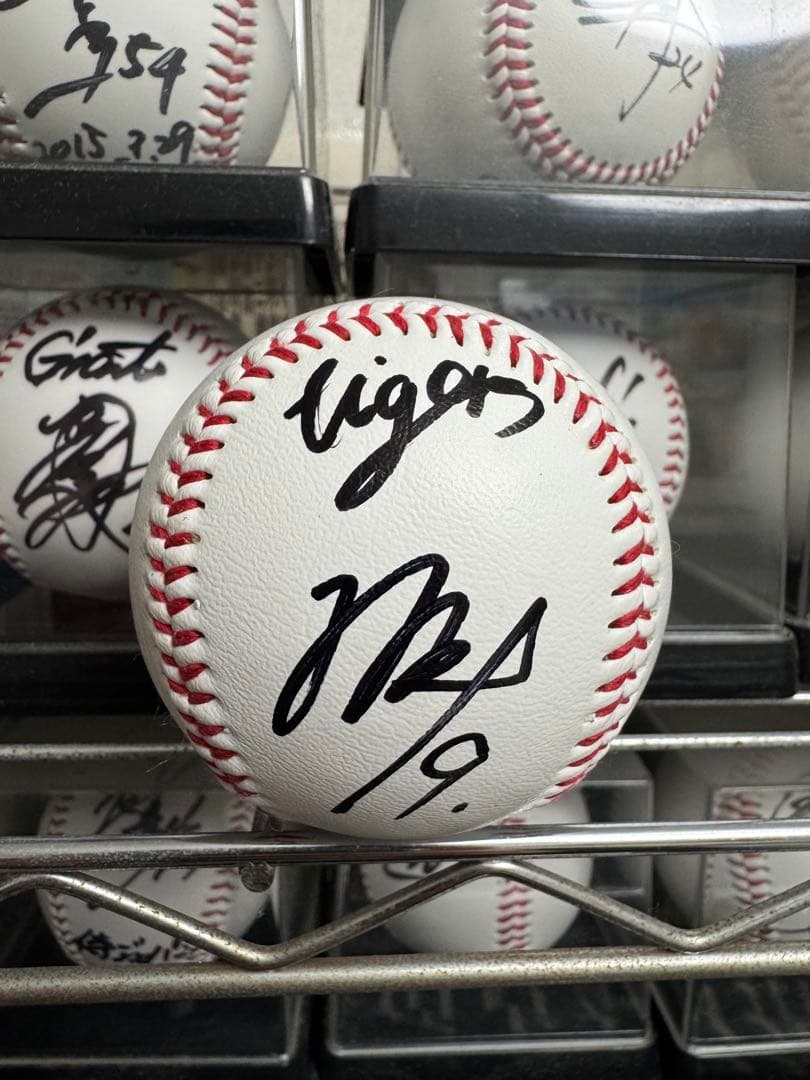阪神タイガース 立石正広 9 直筆サインボール ドラフト1位 森下翔太 佐藤輝明