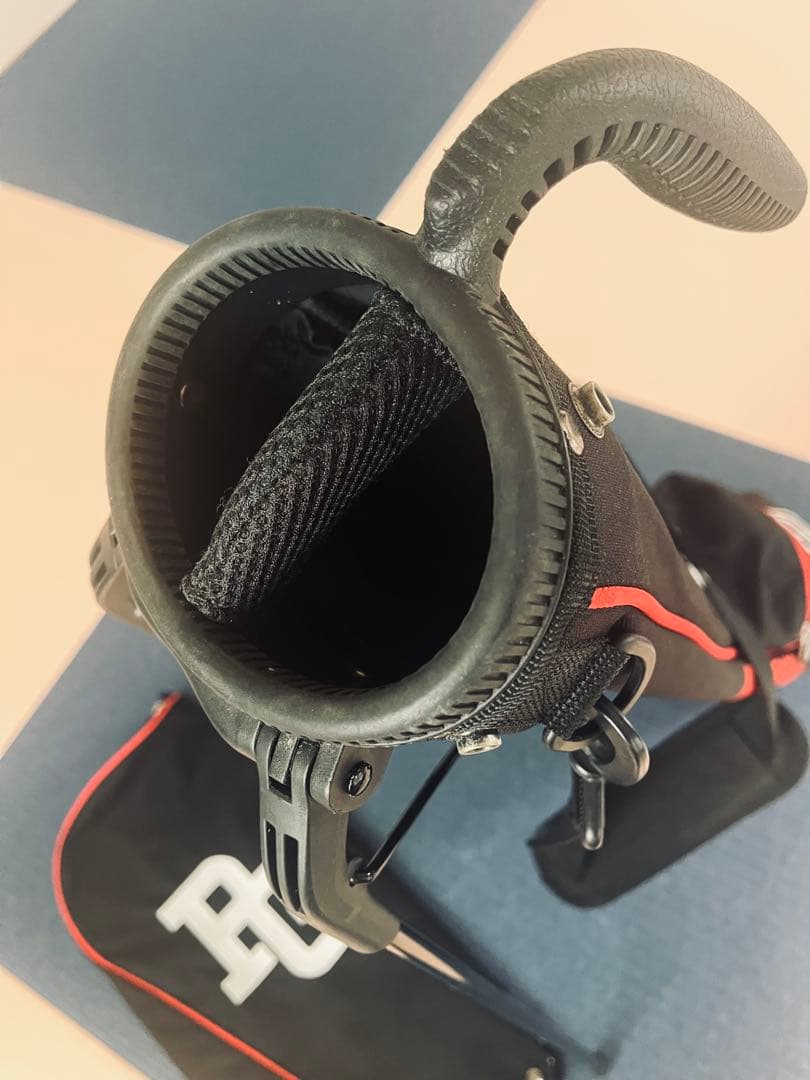 PEARLY GATES スタンド式サブバッグ ブラック　美品