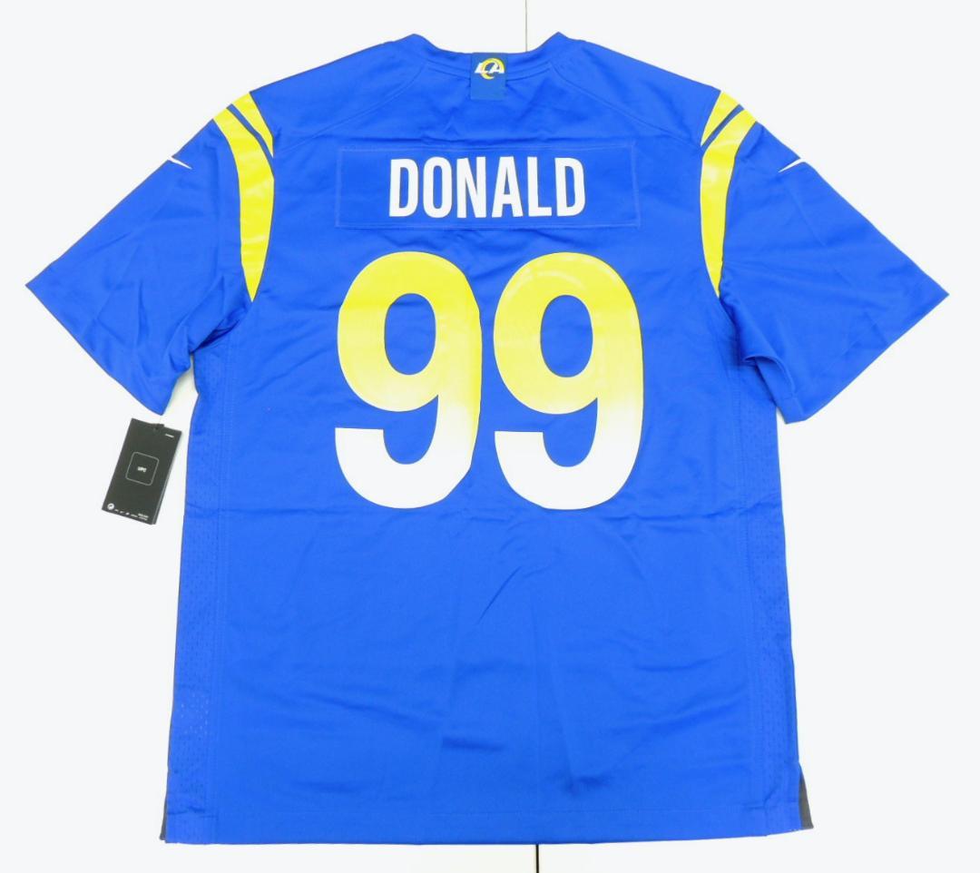 新品 ナイキ 2022 スーパーボウル記念 ロサンゼルスLAラムズ ジャージL