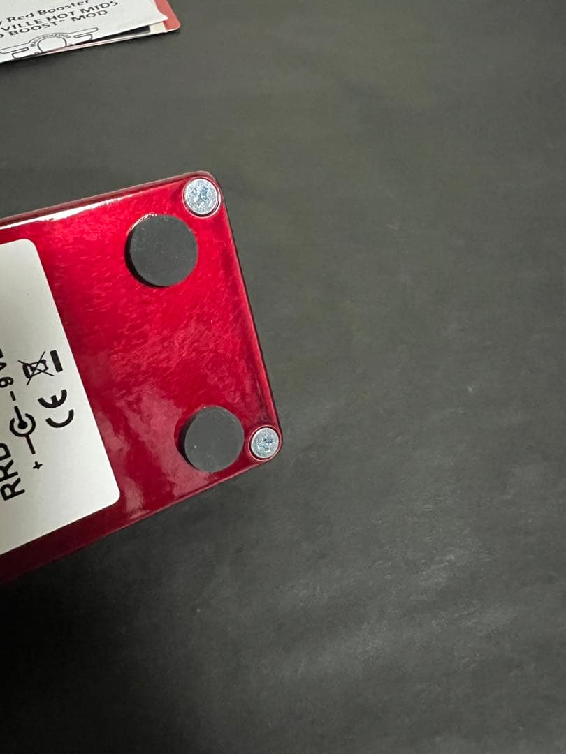 ギター MAD PROFESSOR Ruby Red Booster