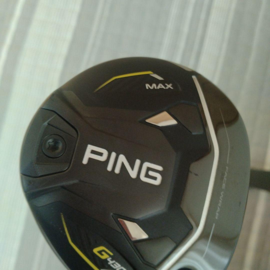 【美品】 PING G430 MAX 5W 18° ALTAJCB SR