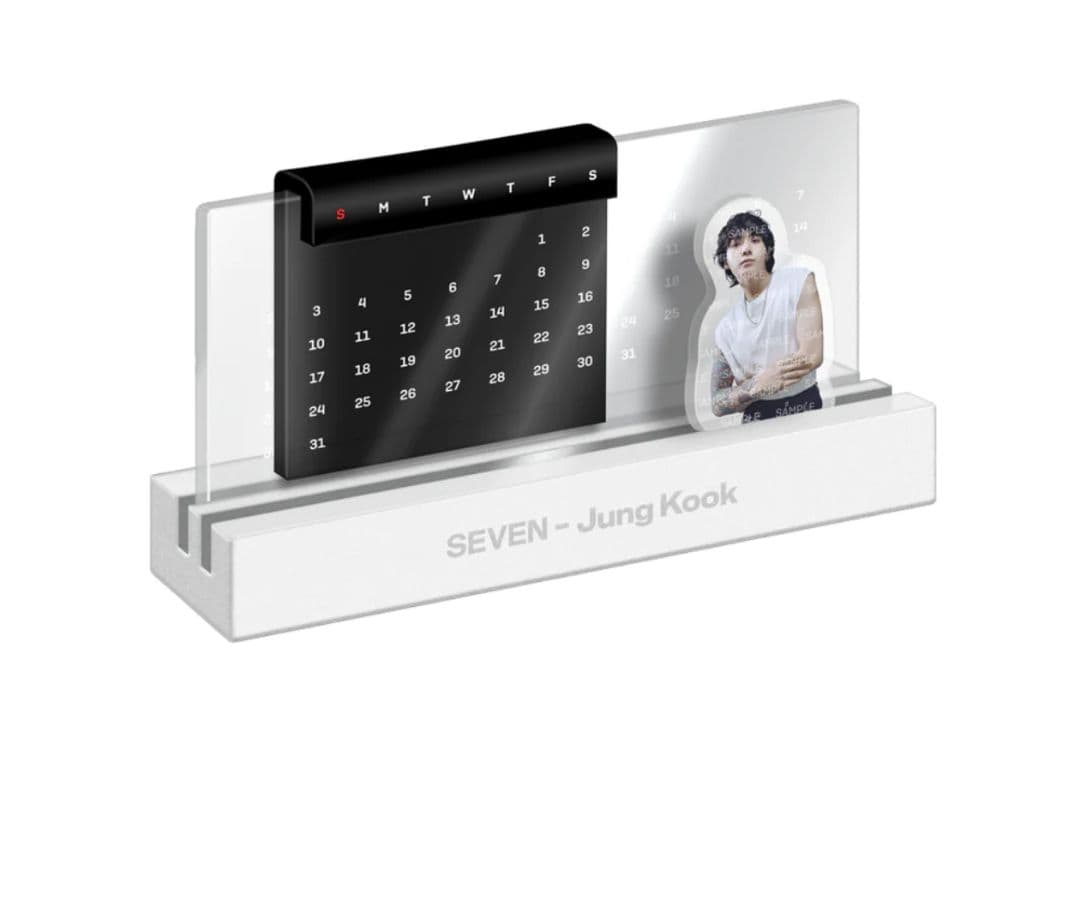 JUNGKOOK【SEVEN】SHIRT/DESK CALENDAR/キーリング