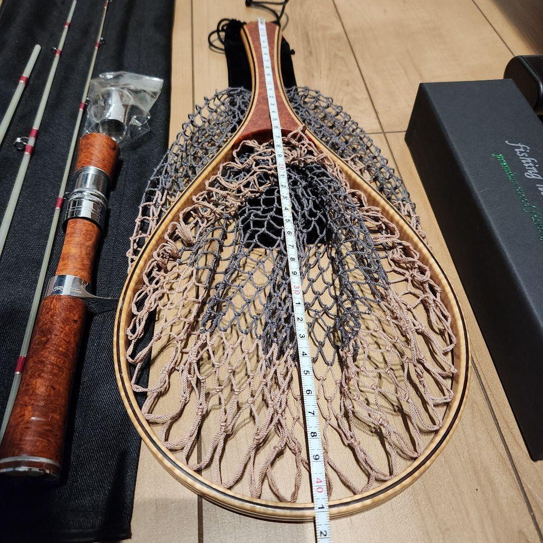 花梨 ランディングネット グラスロッド