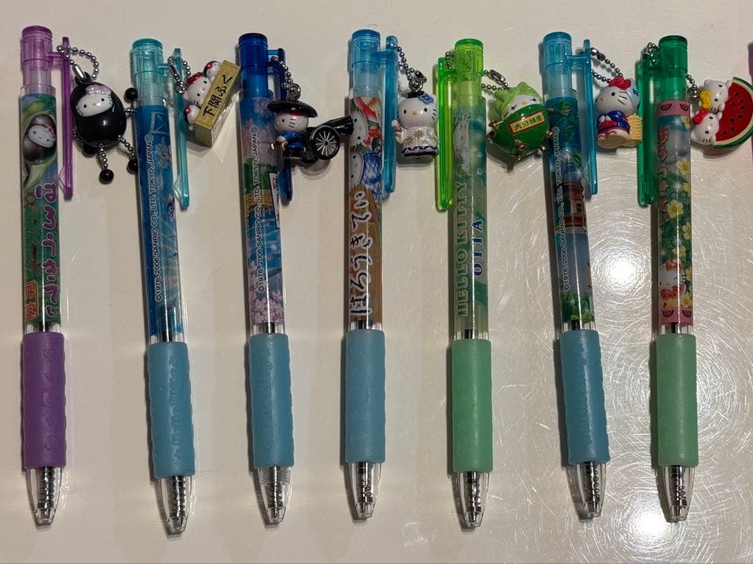 ご当地キティ　ボールペン15本セット