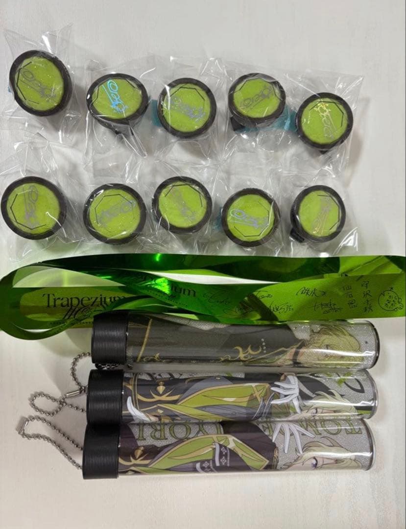 あんスタ 巴日和 銀テ TRIP スクエア缶 リンライ ペンライトチューブ