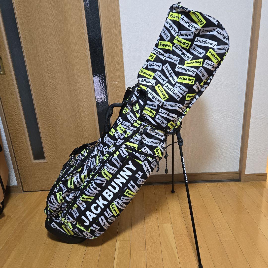 JACK BUNNY ゴルフバッグ・キャディバッグ　総柄