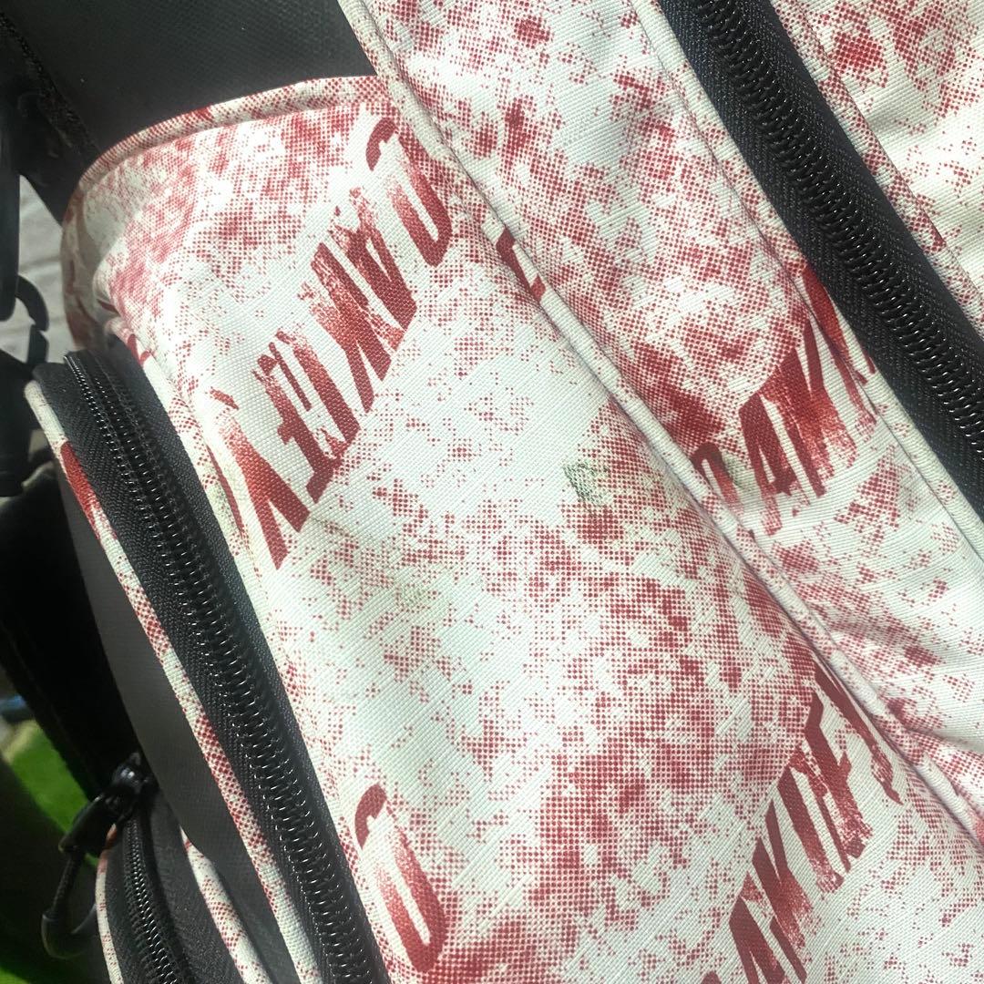 オークリー OAKLEY キャディバッグ フードなし 赤 ホワイト