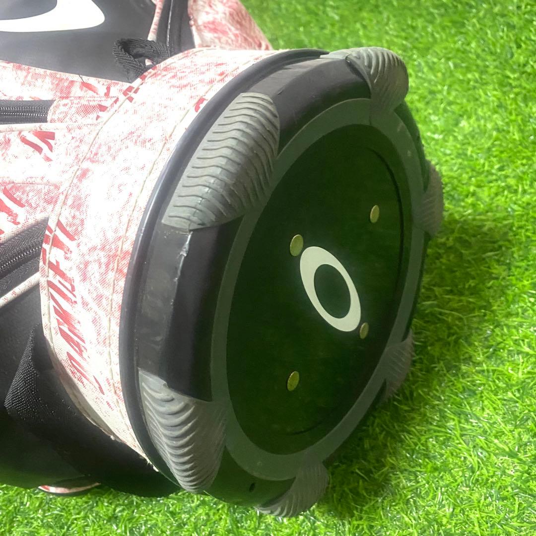 オークリー OAKLEY キャディバッグ フードなし 赤 ホワイト