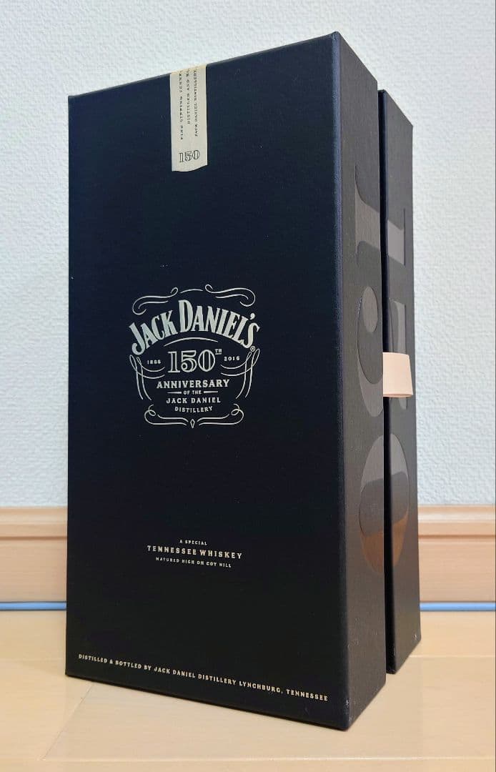 ジャックダニエル 150周年記念ボトル 化粧箱入り