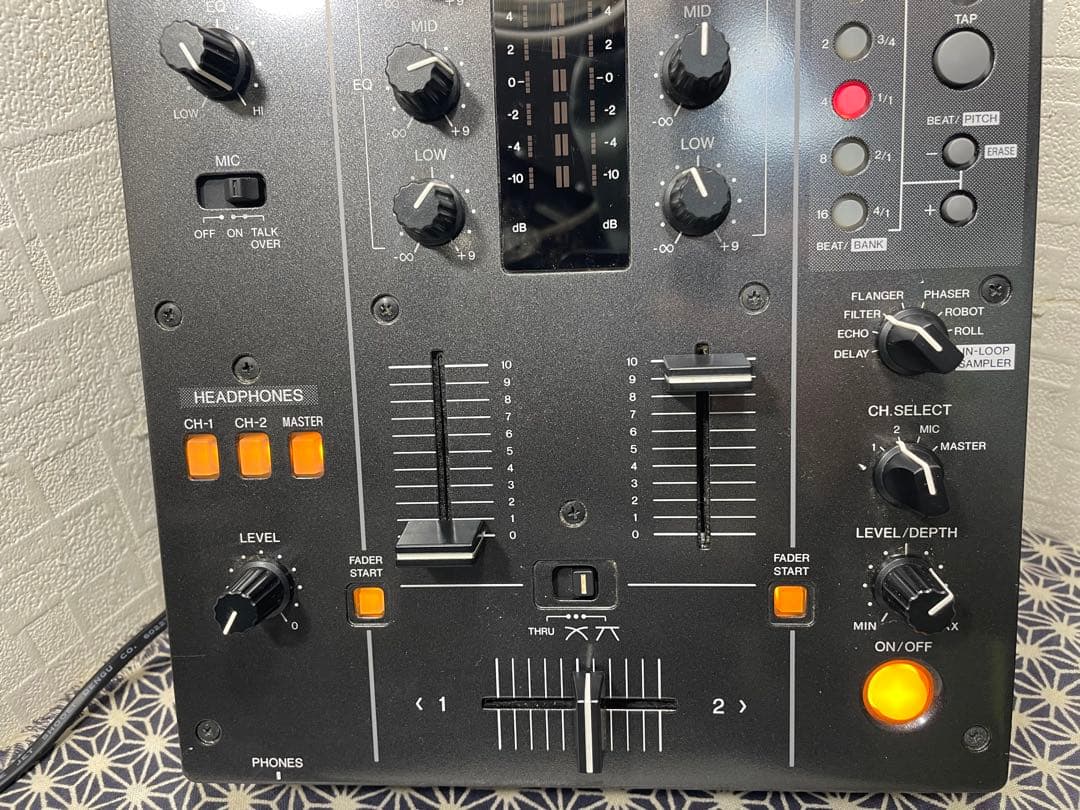 pioneer dj パイオニア　DJM-400 フェーダー内部メンテナンス