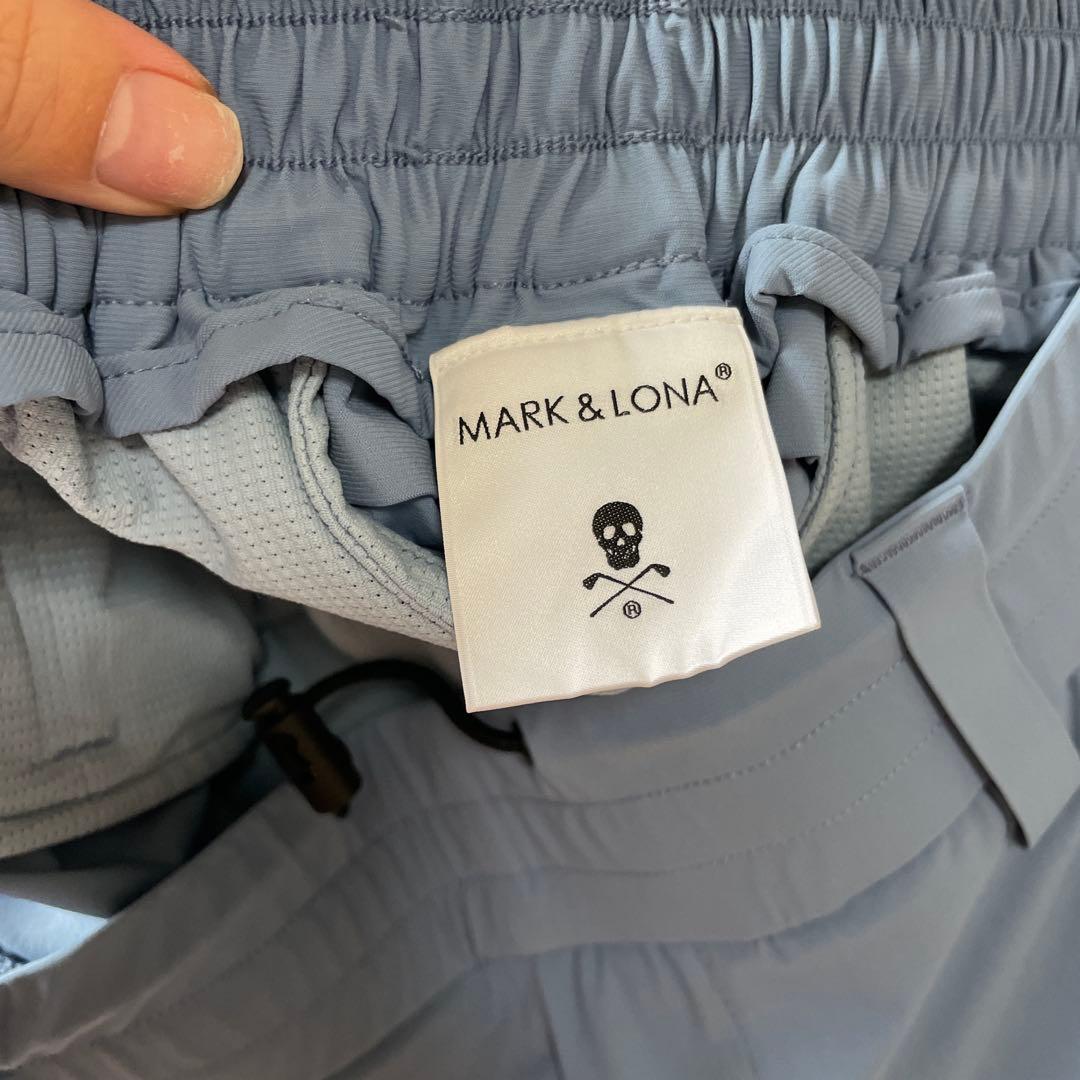 正規MARK&LONA マーク＆ロナストレッチパンツXL★50サックス 未発売
