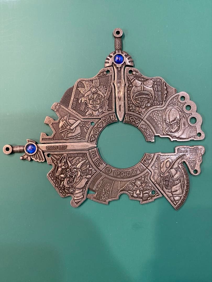 ドラゴンクエスト アベル伝説　メタルプレート9個セット