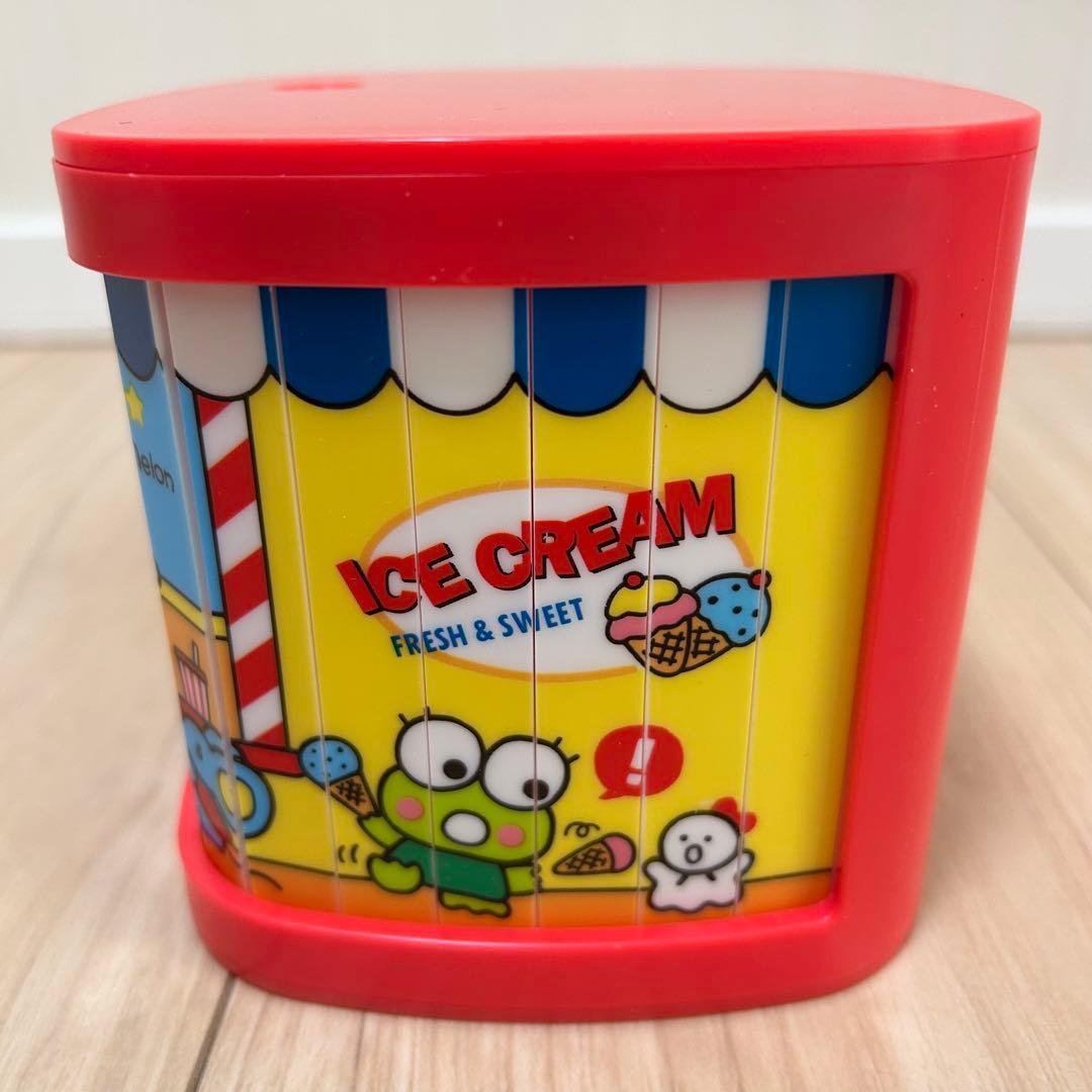 【激レア】サンリオ キティちゃん おいしいアイスクリーム屋さん 小物入れ